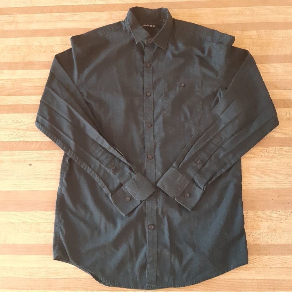 Long Sleeve Button Down Dress Shirt size Small